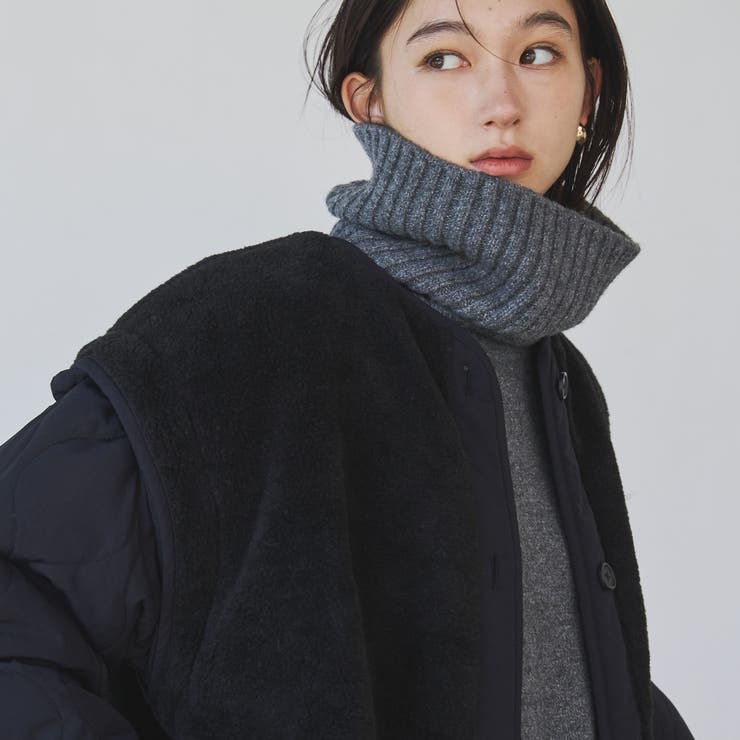 【WEB限定】ミドルゲージタートルネックニット | coen【women】 | 詳細画像11 