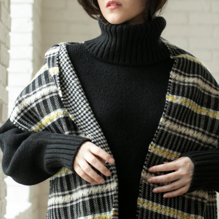 【WEB限定】ミドルゲージタートルネックニット | coen【women】 | 詳細画像26 