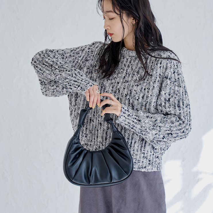 カスリネップヤーンミックスカラーニット | coen【women】 | 詳細画像20 