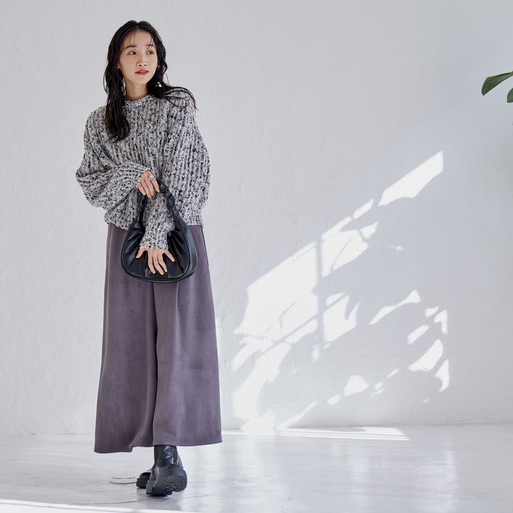 カスリネップヤーンミックスカラーニット | coen【women】 | 詳細画像22 