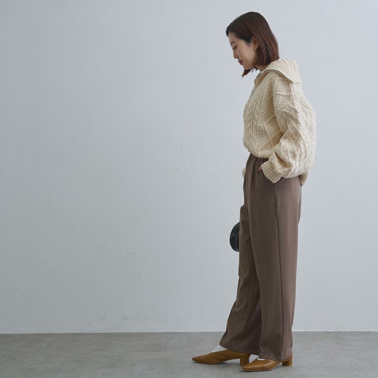 ケーブルハーフジップニット | coen【women】 | 詳細画像19 