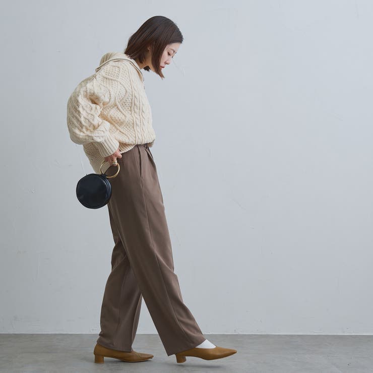 ケーブルハーフジップニット | coen【women】 | 詳細画像21 