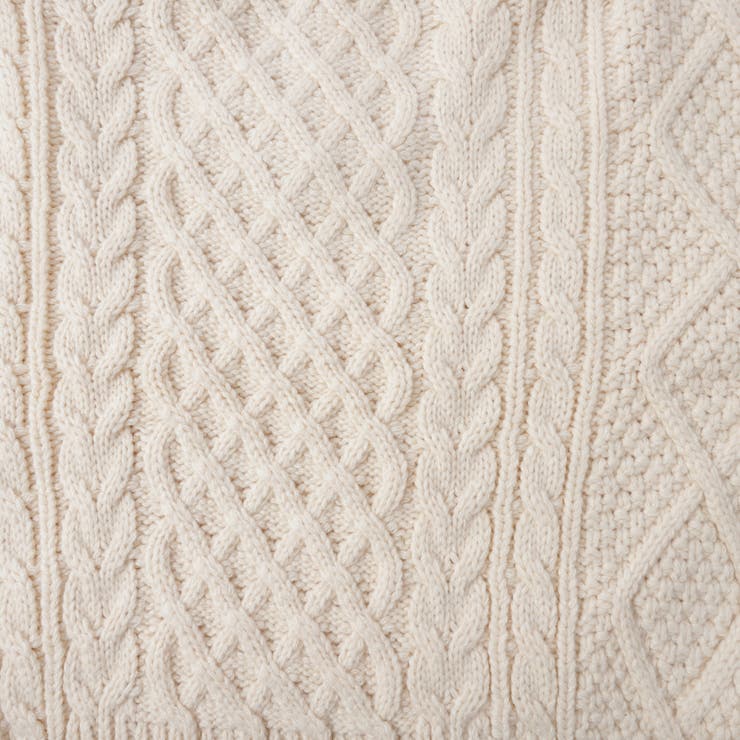 ケーブルハーフジップニット | coen【women】 | 詳細画像23 