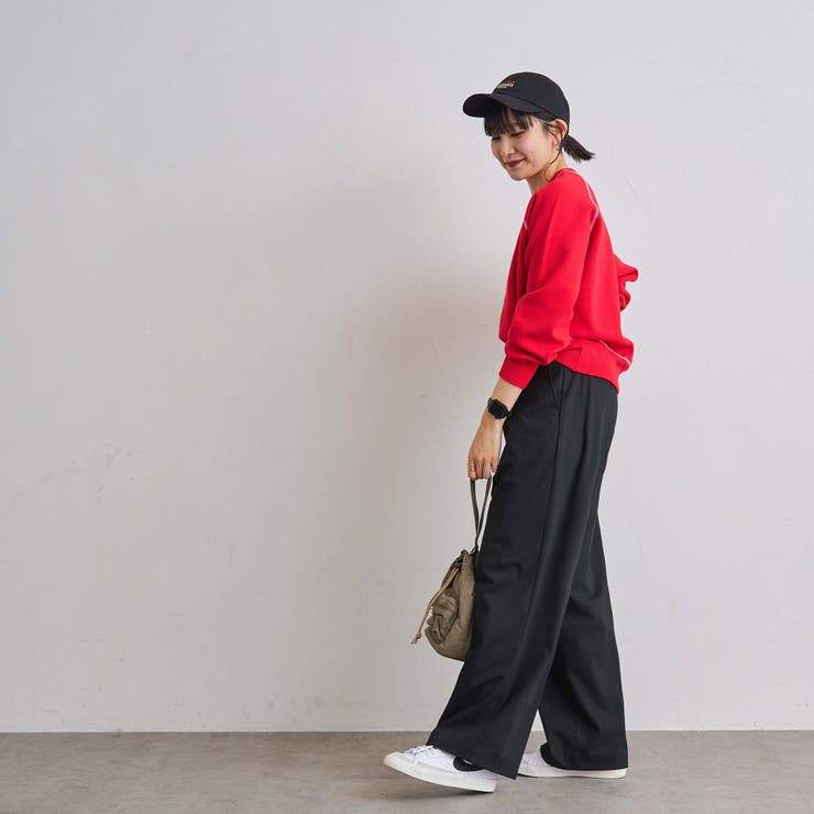 配色ステッチスウェットライクニット | coen【women】 | 詳細画像23 