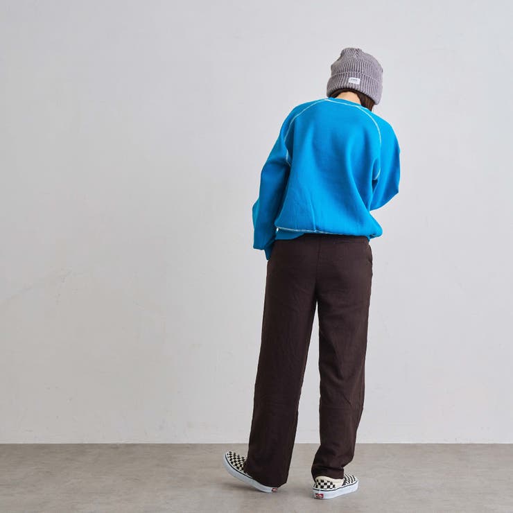 配色ステッチスウェットライクニット | coen【women】 | 詳細画像31 