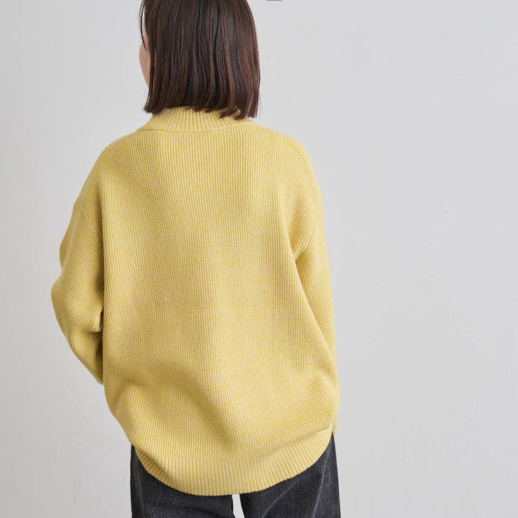 ダニエラグレジス ハイネックセーター イエロー 丈短 オーバーサイズ ダニエラグレジス ハイネックセーター イエロー 丈短 オーバーサイズ