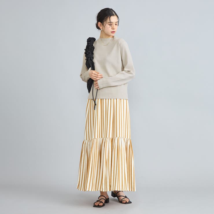 総針モックネックニット | coen【women】 | 詳細画像14 