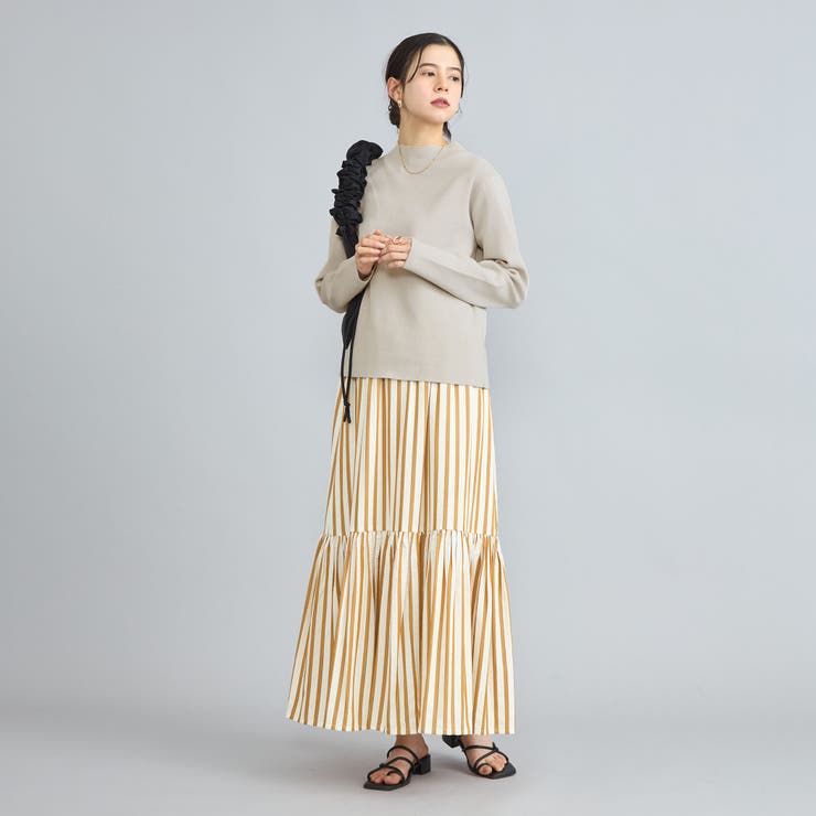 総針モックネックニット | coen【women】 | 詳細画像15 