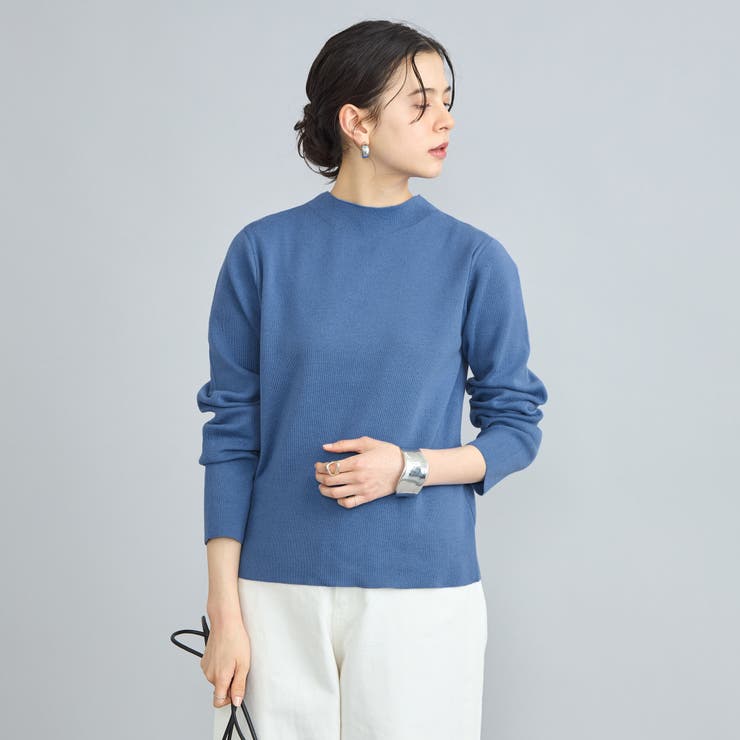 総針モックネックニット | coen【women】 | 詳細画像18 