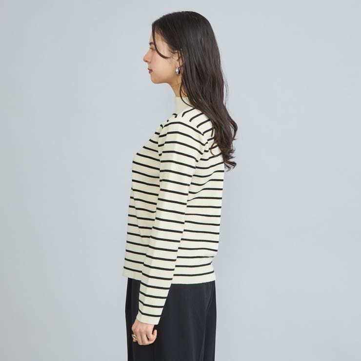 総針モックネックニット | coen【women】 | 詳細画像24 