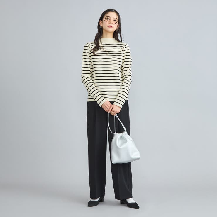 総針モックネックニット | coen【women】 | 詳細画像6 