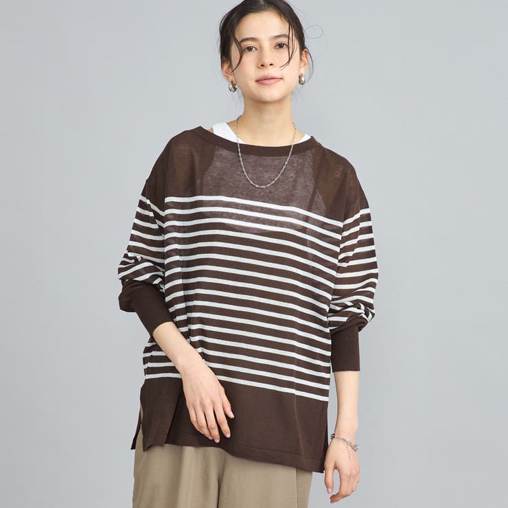 サラコシアーボートネックニットソー | coen【women】 | 詳細画像1 