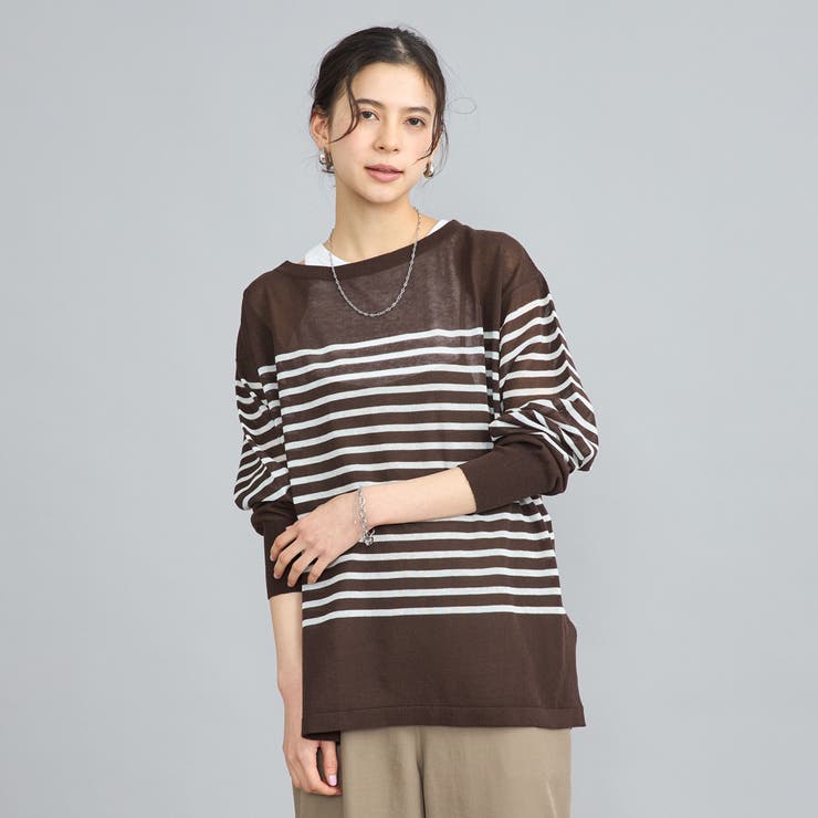 サラコシアーボートネックニットソー | coen【women】 | 詳細画像14 