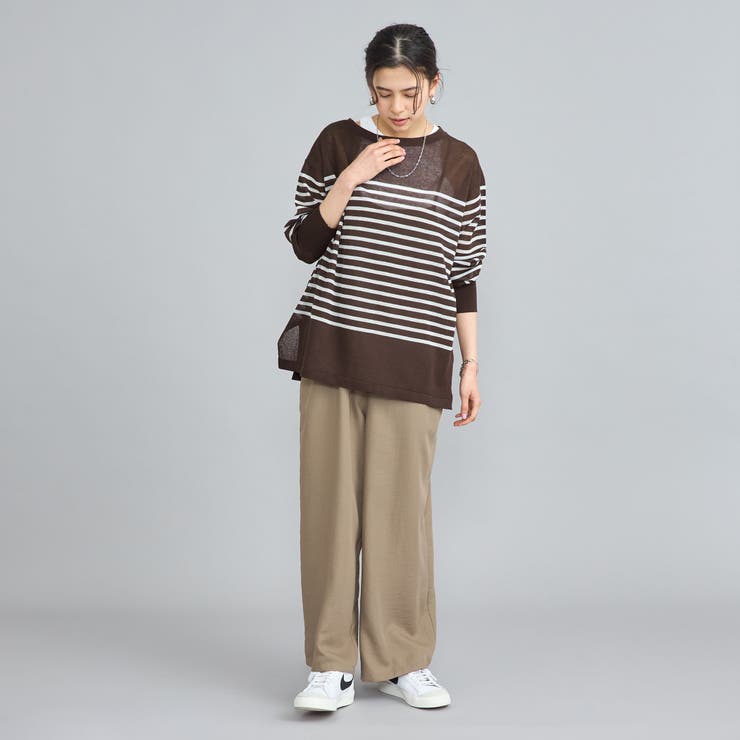 サラコシアーボートネックニットソー | coen【women】 | 詳細画像18 