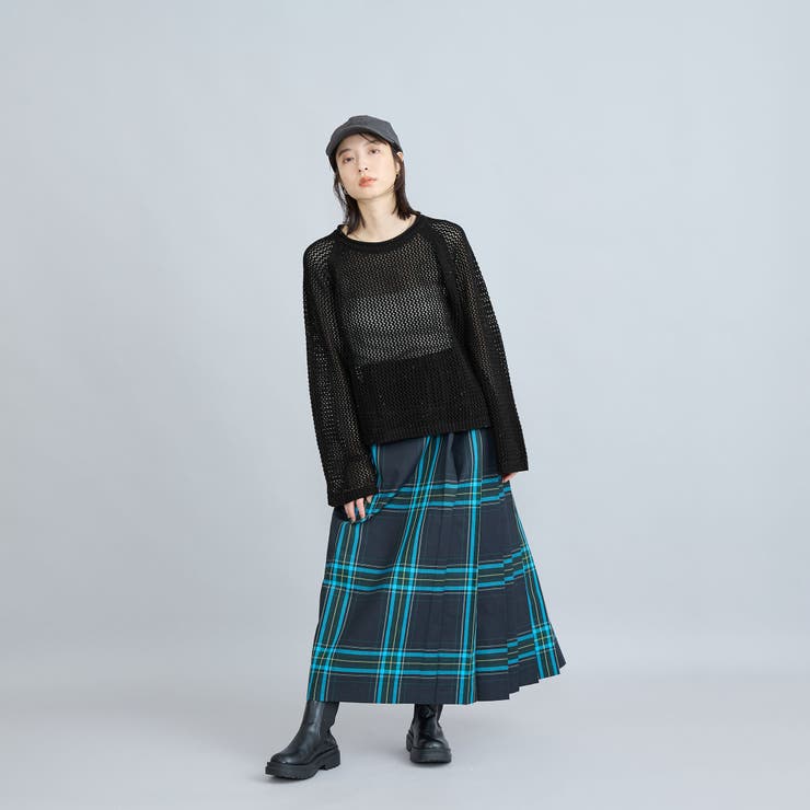 スパンコール＆ラメメッシュニット | coen【women】 | 詳細画像12 