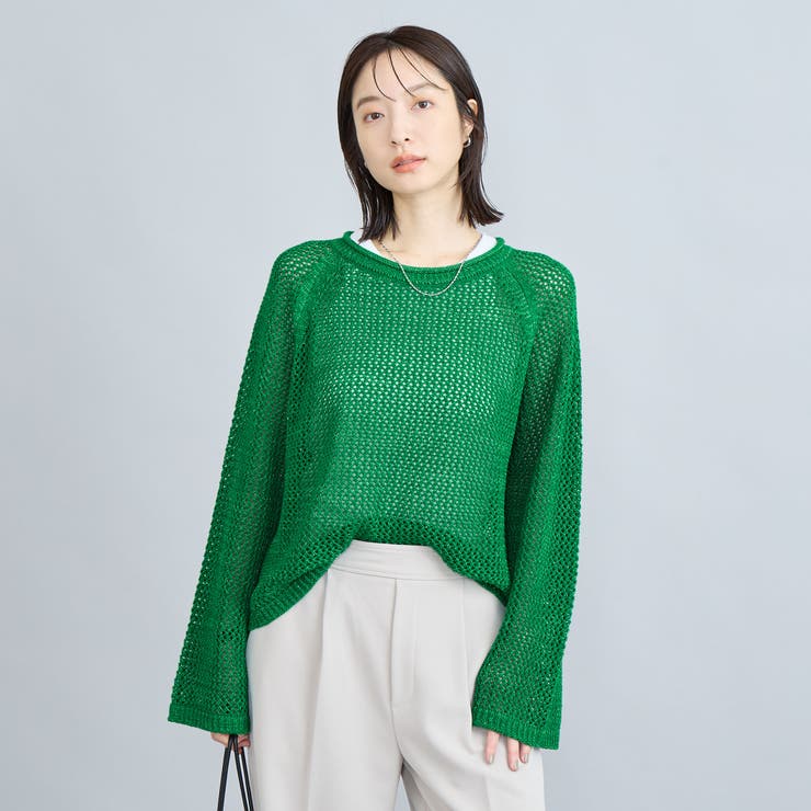 スパンコール＆ラメメッシュニット | coen【women】 | 詳細画像14 