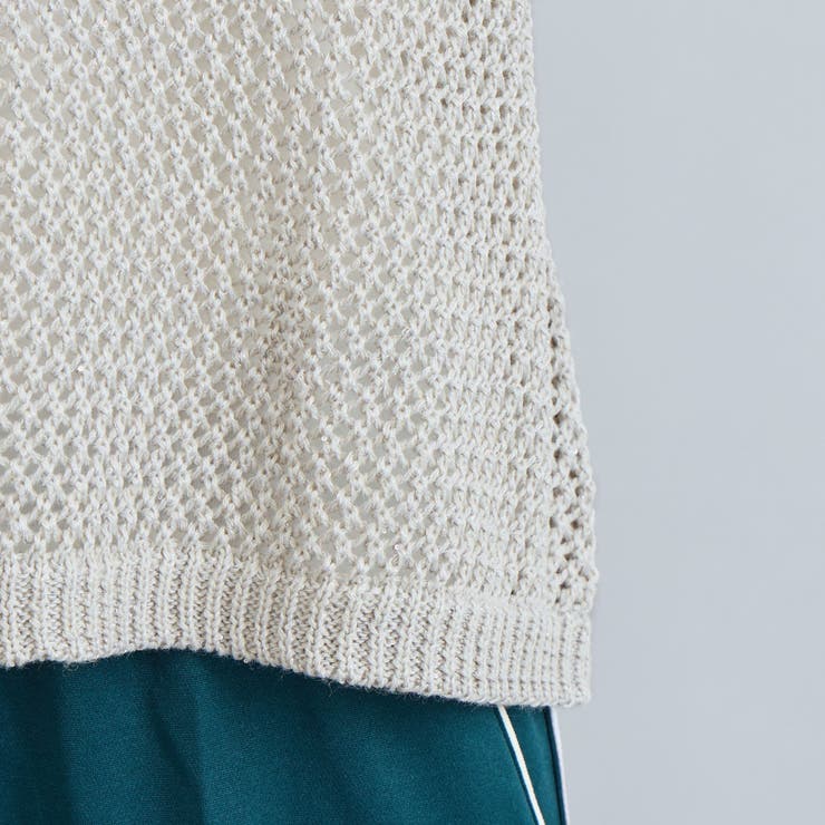 スパンコール＆ラメメッシュニット | coen【women】 | 詳細画像24 