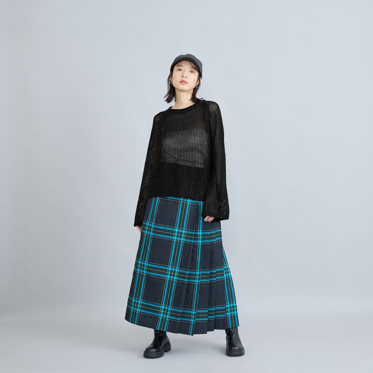 スパンコール＆ラメメッシュニット | coen【women】 | 詳細画像9 