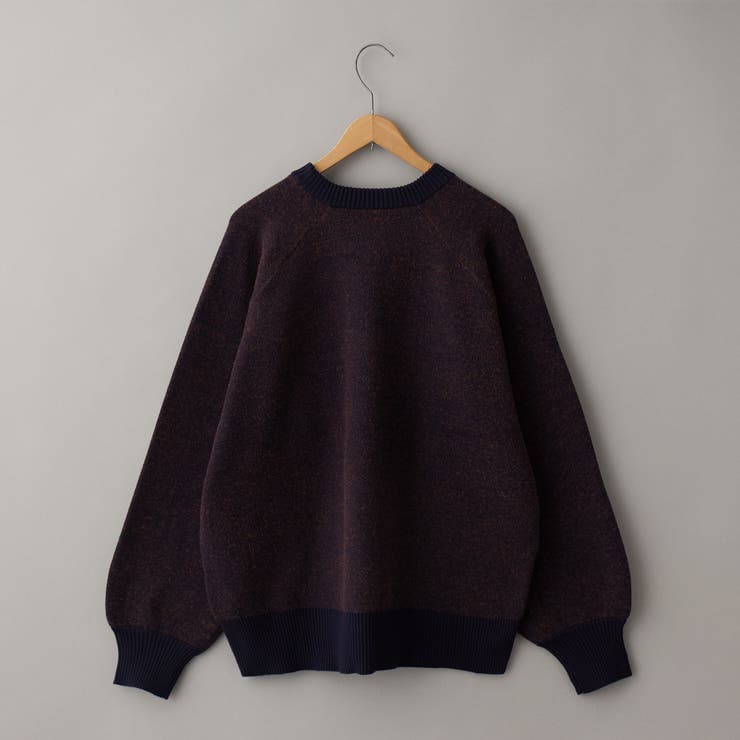 もちフワ触感×1枚で映えるロゴデザイン】フェザーヤーンロゴジャガード