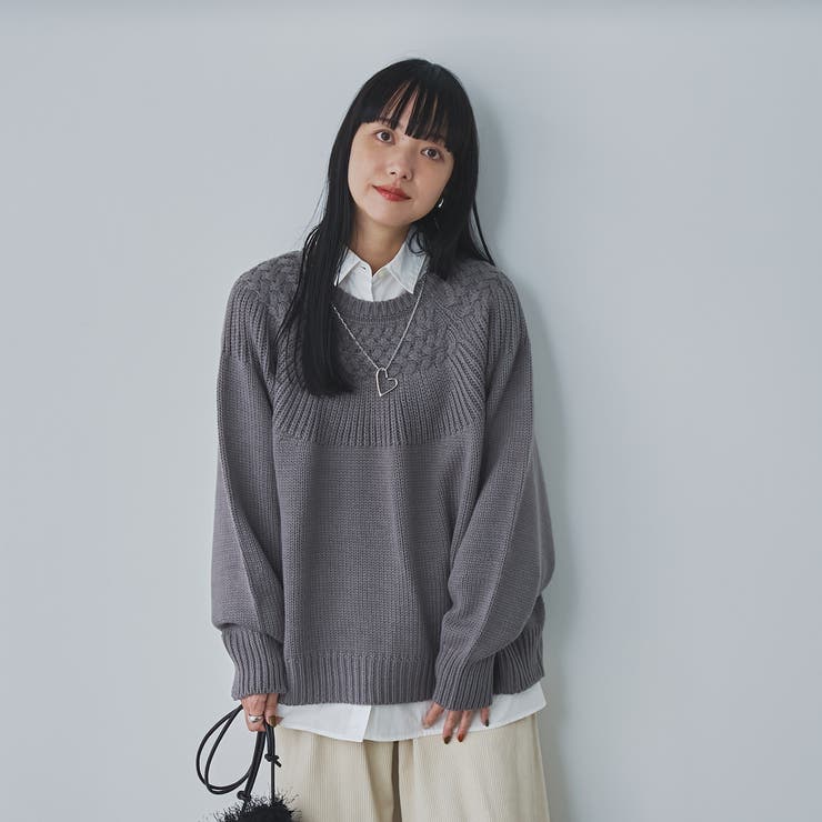 【ゆる×あったか/7色展開】キュウシンタンショクニット | coen【women】 | 詳細画像16 