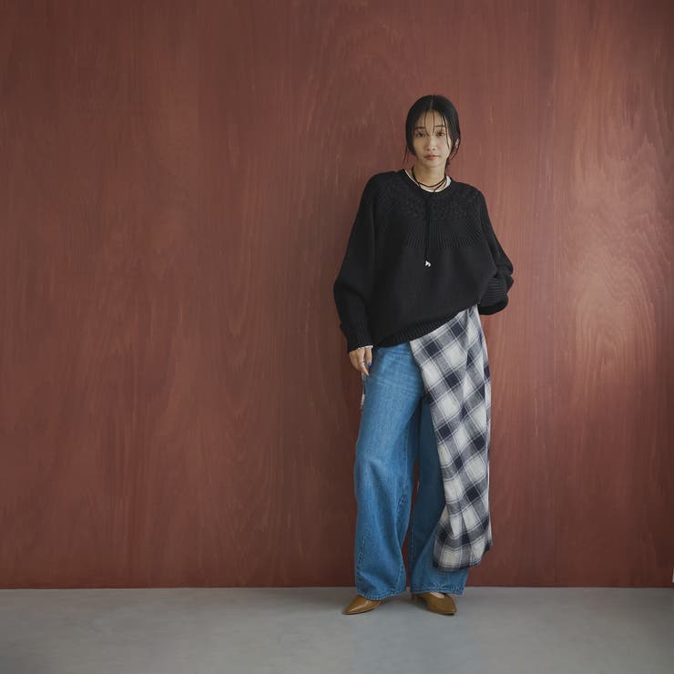 【ゆる×あったか/7色展開】キュウシンタンショクニット | coen【women】 | 詳細画像23 