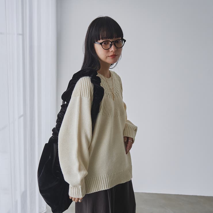 【ゆる×あったか/7色展開】キュウシンタンショクニット | coen【women】 | 詳細画像27 