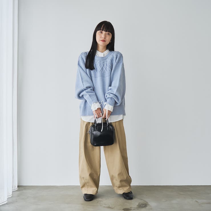冬の褒められニット キュウシンライククルーネックニット | coen【women】 | 詳細画像29 