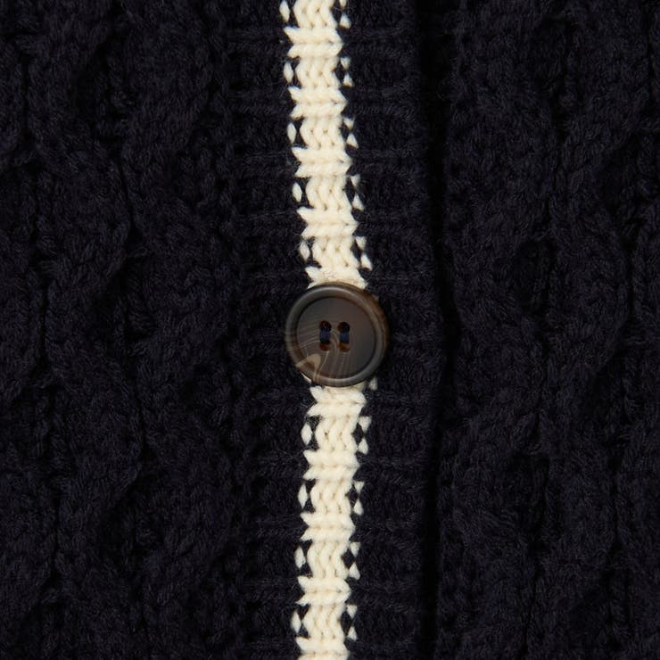 ケーブル編みVネックラインカーディガン | coen【women】 | 詳細画像22 