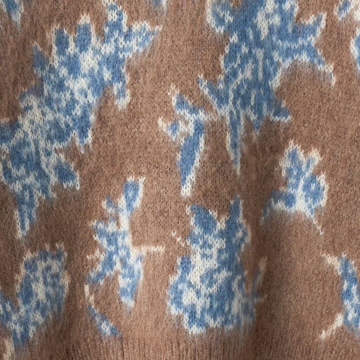 【ふんわりルーズなイマドキニット】ニュアンスフラワージャガードニット | coen【women】 | 詳細画像26 