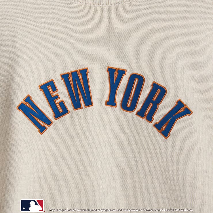 【スポーティ×ガーリー好バランス】MLB別注ワンポイントロゴクルーネックニット | coen【women】 | 詳細画像24 