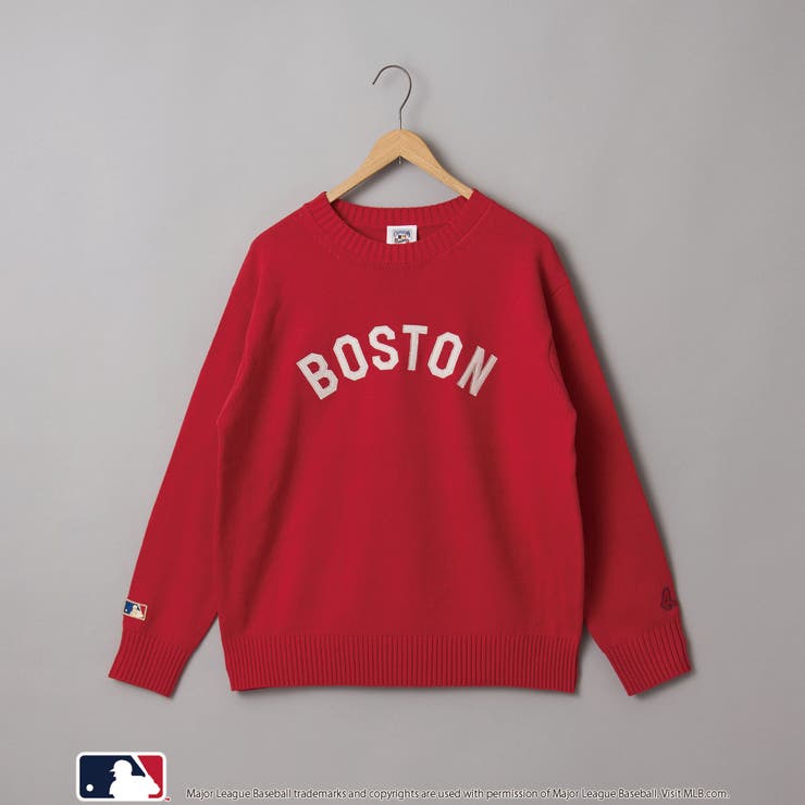 【スポーティ×ガーリー好バランス】MLB別注ワンポイントロゴクルーネックニット | coen【women】 | 詳細画像30 