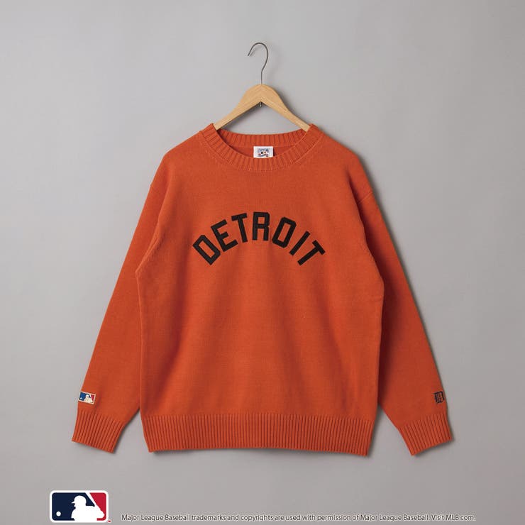 【スポーティ×ガーリー好バランス】MLB別注ワンポイントロゴクルーネックニット | coen【women】 | 詳細画像32 