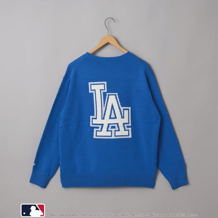 【スポーティ×ガーリー好バランス】MLB別注ワンポイントロゴクルーネックニット | coen【women】 | 詳細画像35 