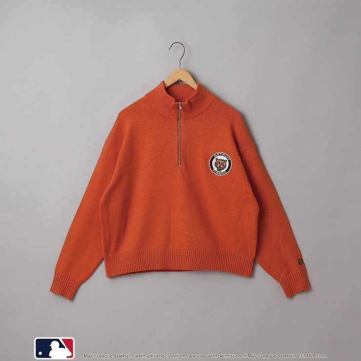 【1枚で着映え】MLB別注ワンポイントロゴハーフジップニット | coen【women】 | 詳細画像22 