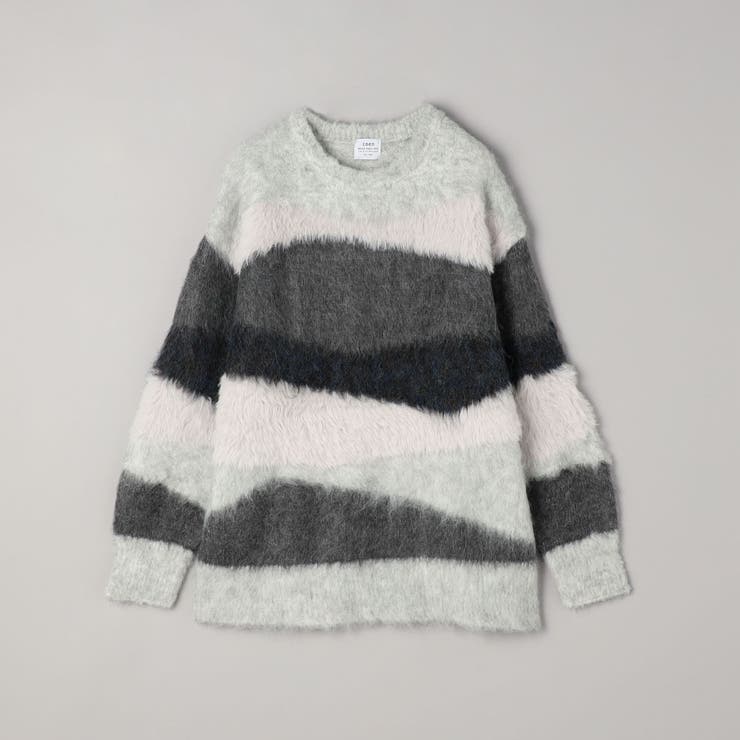 ミックスヤーンカラーブロックニット | coen【women】 | 詳細画像16 