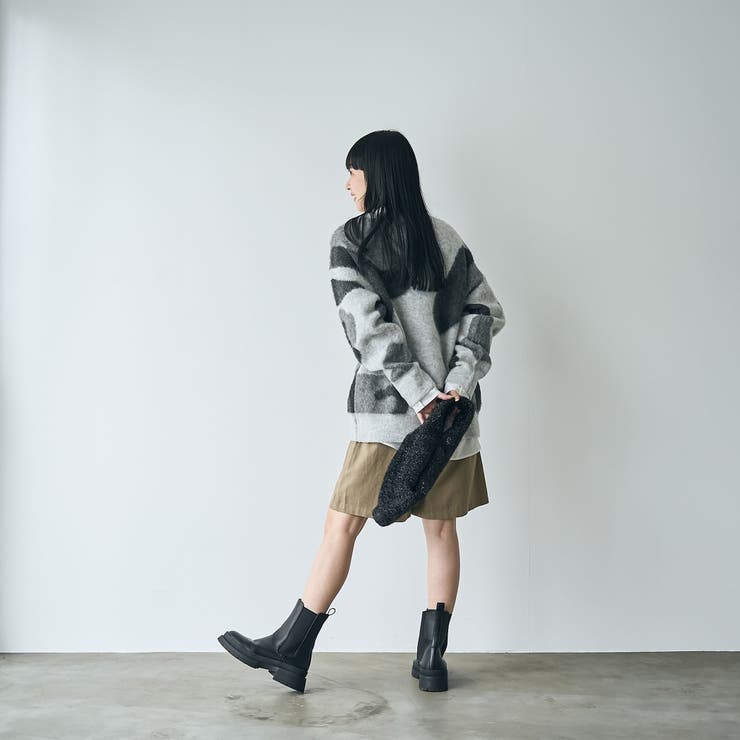 【1枚で映える主役級】マーブルカラー起毛ニットプルオーバー | coen【women】 | 詳細画像35 