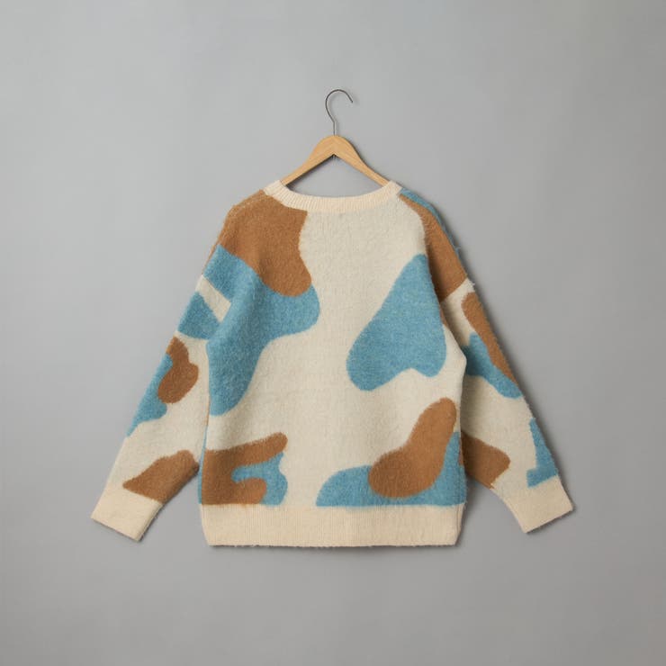 【1枚で映える主役級】マーブルカラー起毛ニットプルオーバー | coen【women】 | 詳細画像40 