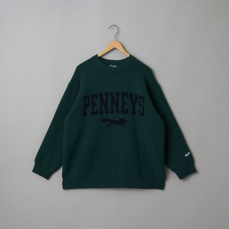 Penneys（ぺニーズ）別注モールジャガードロゴニット | coen【women】 | 詳細画像19 