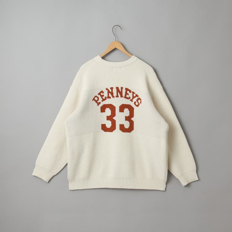 Penneys（ぺニーズ）別注モールジャガードロゴニット | coen【women】 | 詳細画像27 