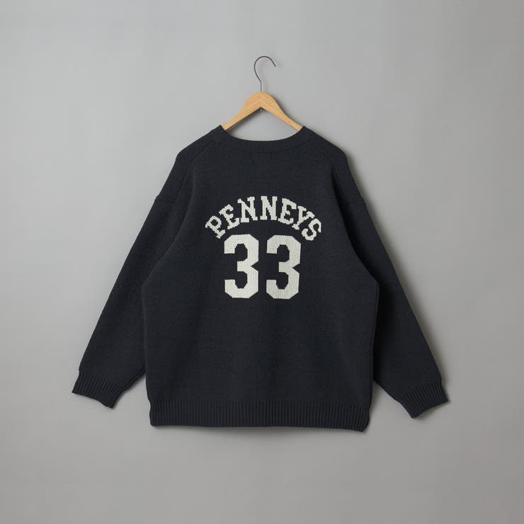 Penneys（ぺニーズ）別注モールジャガードロゴニット | coen【women】 | 詳細画像30 