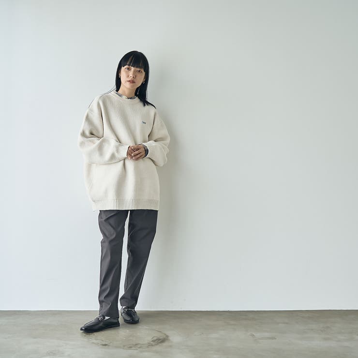 Penneys（ぺニーズ）別注モールジャガードロゴニット | coen【women】 | 詳細画像40 