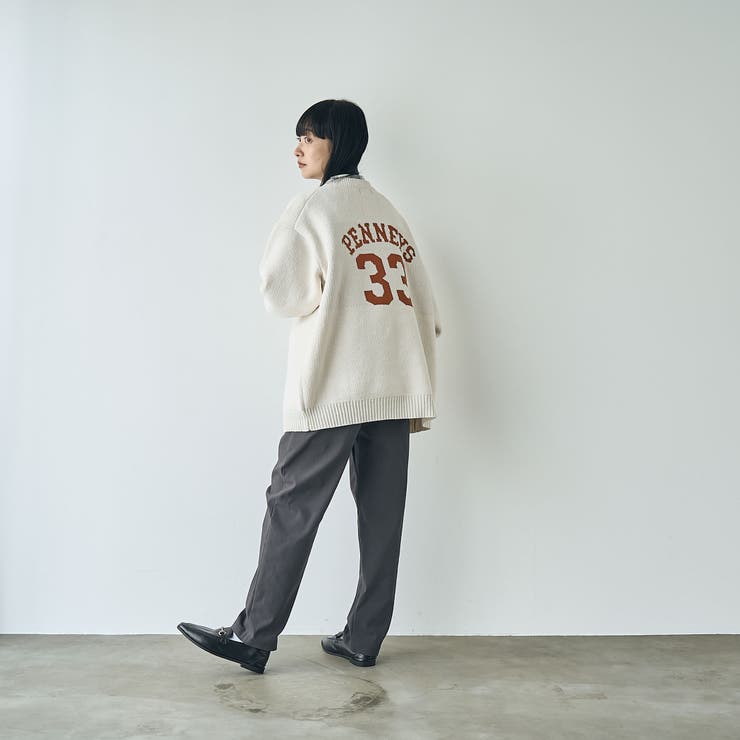 Penneys（ぺニーズ）別注モールジャガードロゴニット | coen【women】 | 詳細画像43 