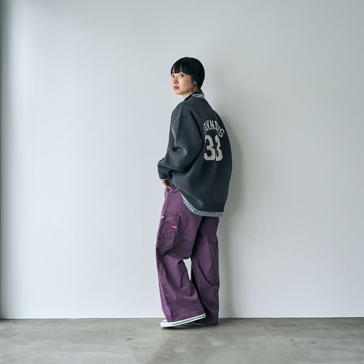 Penneys（ぺニーズ）別注モールジャガードロゴニット | coen【women】 | 詳細画像45 