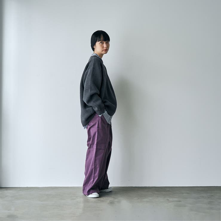 Penneys（ぺニーズ）別注モールジャガードロゴニット | coen【women】 | 詳細画像46 