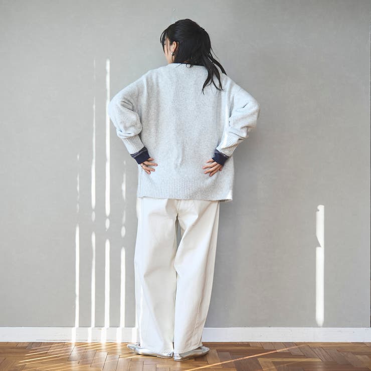 【ヘビロテ確定】フラッフィークルーネックニットプルオーバー | coen【women】 | 詳細画像7 