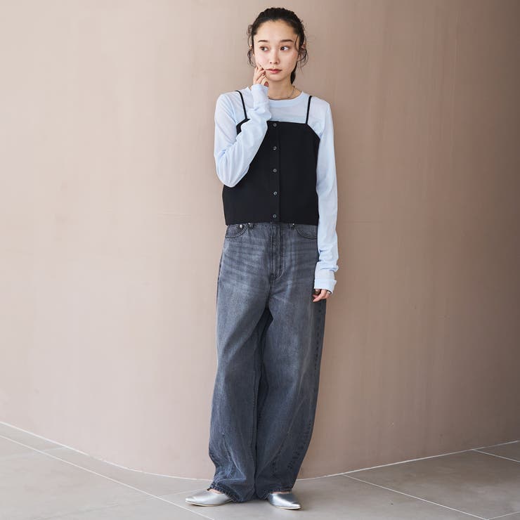 ウール混 ソウバリニットキャミソール | coen【women】 | 詳細画像7 