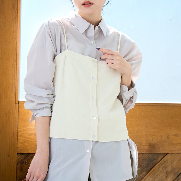 NATURAL | ソウバリニット キャミソールビスチェ | coen【women】