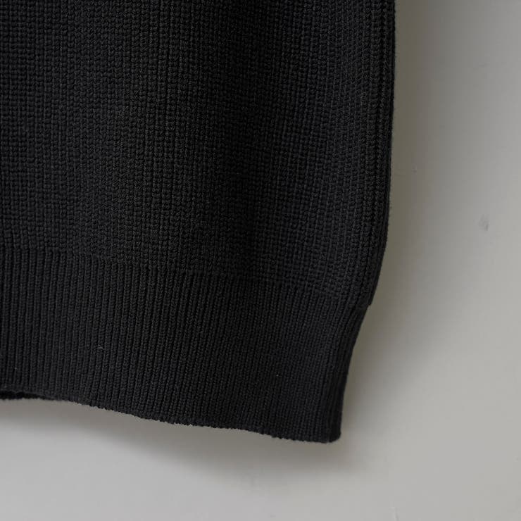 ハイネック 畔編みダブルジップニットベスト | coen【women】 | 詳細画像18 