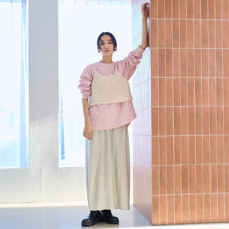 リボンヤーンニットキャミビスチェ | coen【women】 | 詳細画像5 