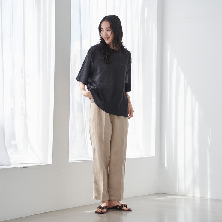 サラコシアーサマーニットビッグTシャツ | coen【women】 | 詳細画像11 